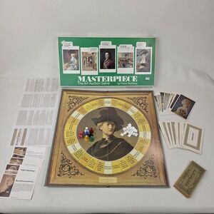 Vintage 1976 Masterpiece The Art Auction Game by Parker Brothers As-Is Clean